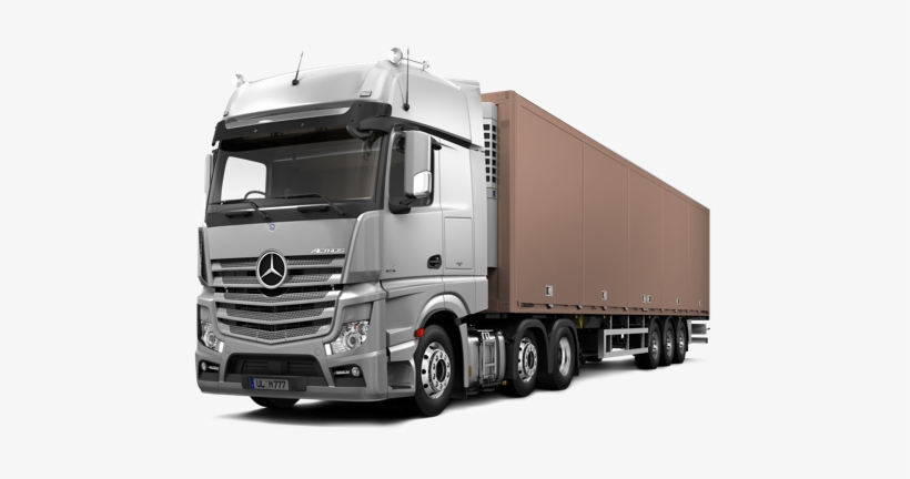 Truck & Heavy Duty Engine Oils - Mercedes Actros White Background, transparent png download