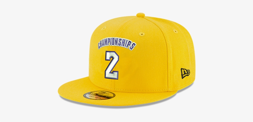 Kobe Bryant 9fifty 2 Championships Gold Snapback Cap - Cap, transparent png download