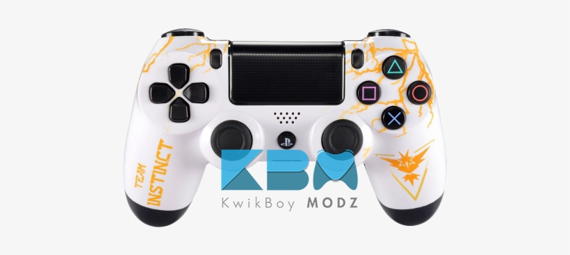 Custom Team Instinct Ps4 Controller - Kwikboy Modz, transparent png download