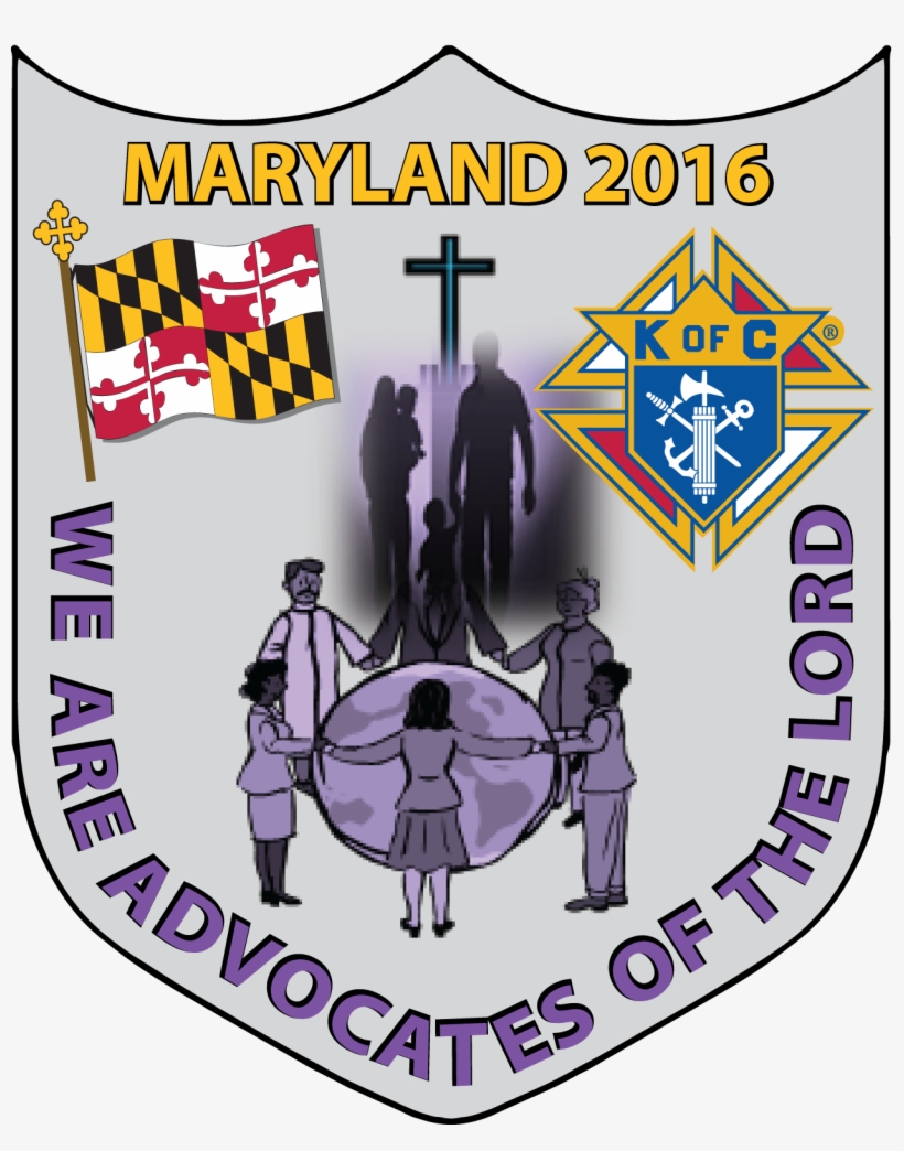 Maryland State Council, Knights Of Columbus - Knights Of Columbus Bumper Sticker Or Helmet Sticker, transparent png download