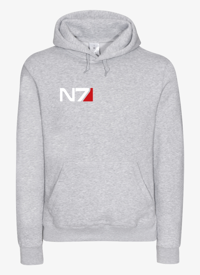 N7 Logo Sweatshirt B&c Hooded, transparent png download