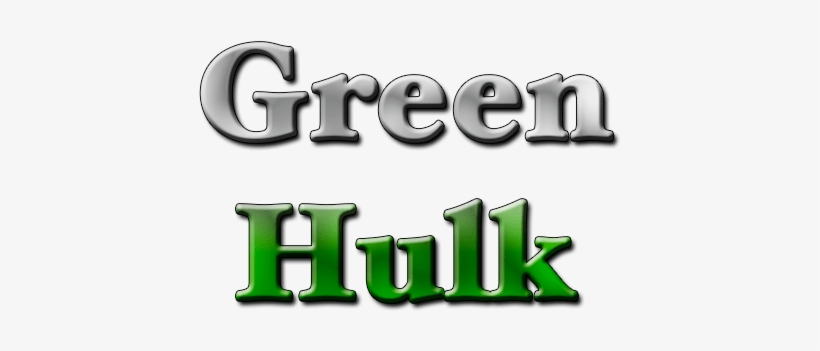Green Hulk - Graphic Design, transparent png download