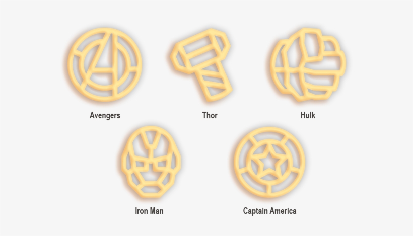 Avengers Pastashapes - The Avengers, transparent png download