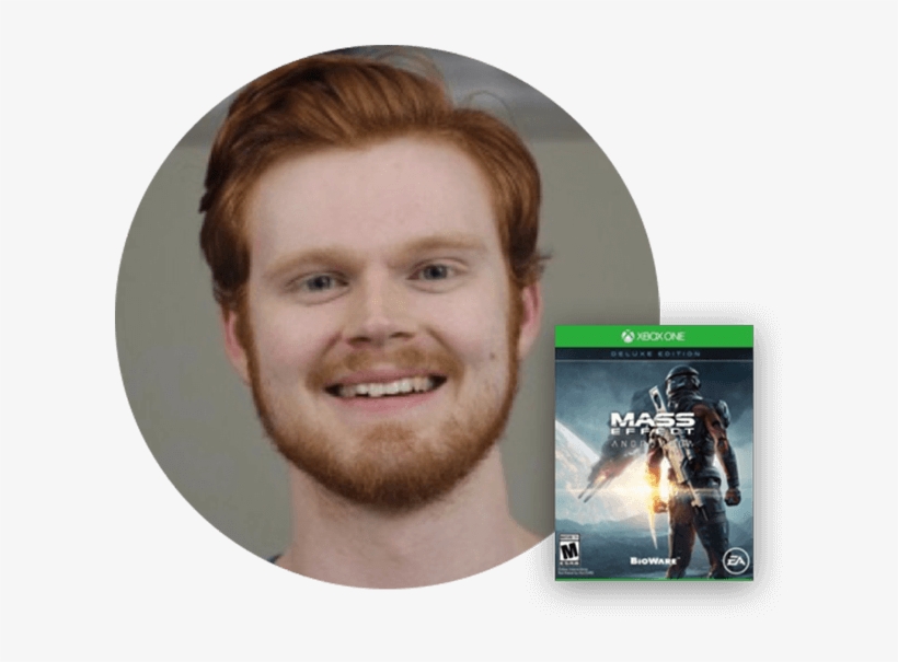 2pm 10pm Et / 11am 7pm Pt - Mass Effect Andromeda Deluxe Edition [xbox One Game], transparent png download