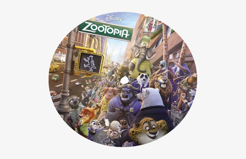 If We Had A Zootopia Vinyl Picture Disc - Ost / Michael Giacchino: Zootopia Cd, transparent png download