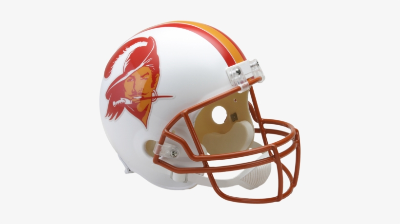 Buccaneers White Vsr4 Replica Tb76 Helmet - Tampa Bay Buccaneers Helmet, transparent png download