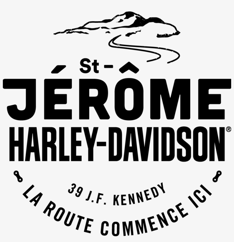 St Jérôme Harley Davidson - Harley Davidson, transparent png download