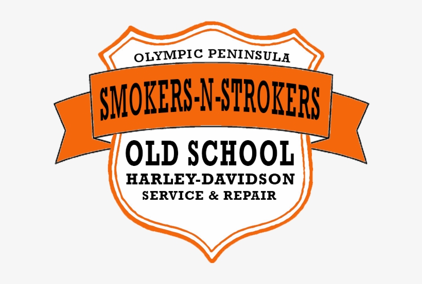Smokers N Strokers Is Your Olympic Peninsula Go To - Old School Harley Davidson Logos, transparent png download
