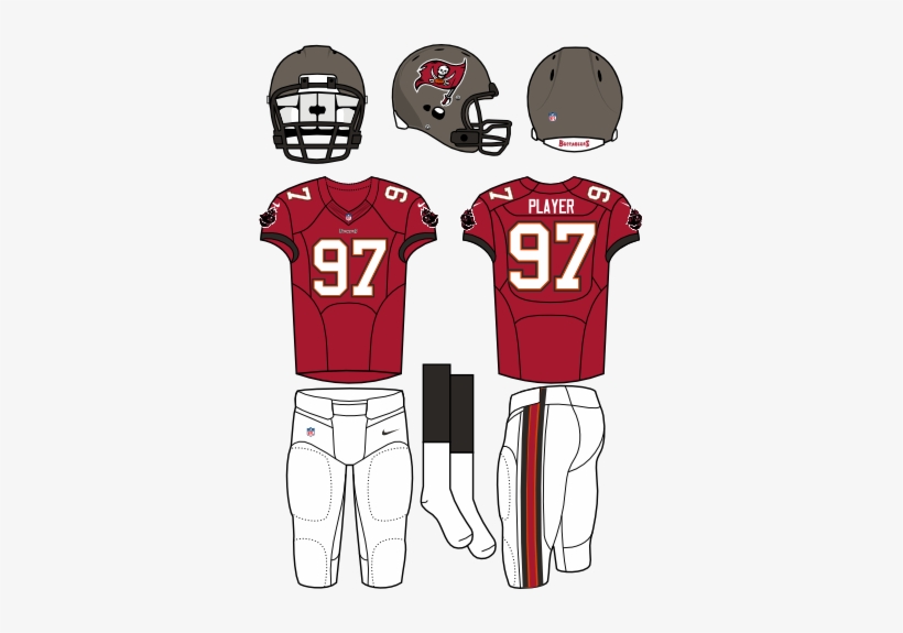 Tampa Bay Buccaneers Uniform - New York Jets Home Uniform, transparent png download