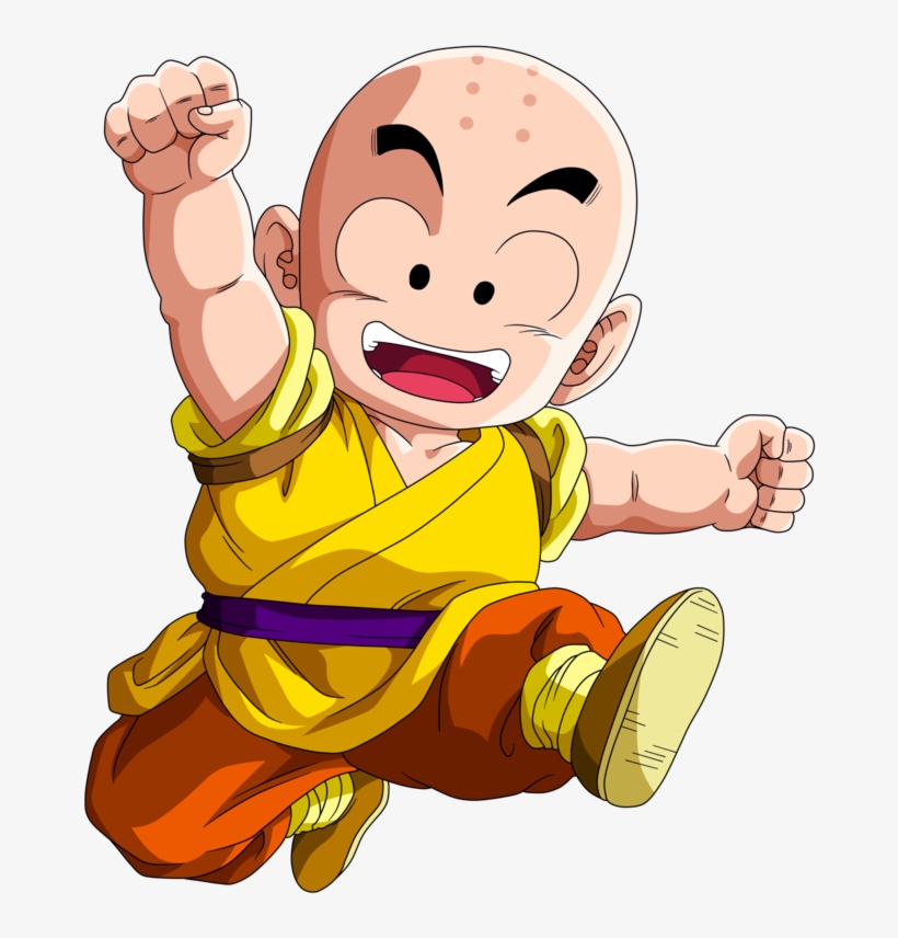 Krillin Is One Of The Fictional Character Of Ragon - Kid Krillin, transparent png download