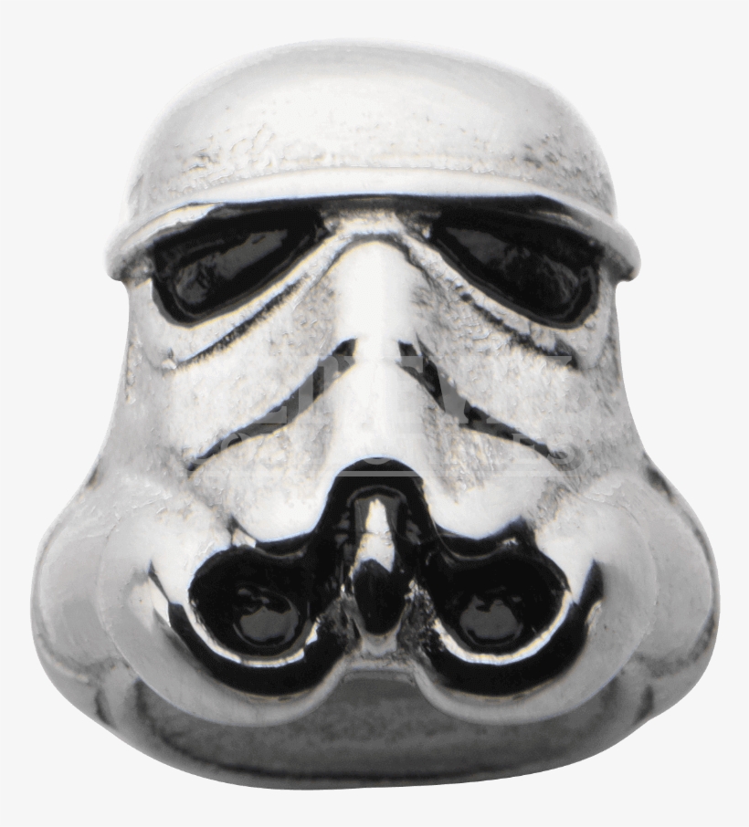 Star Wars Storm Trooper Stainless Steel Bead Charm, transparent png download