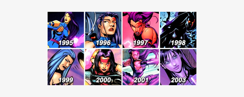 40 Years Of Psylocke - Psylocke And Tom Lennox, transparent png download
