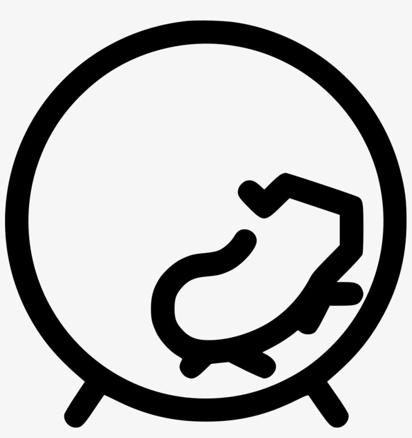 Png File Svg - Hamster Wheel Icon, transparent png download