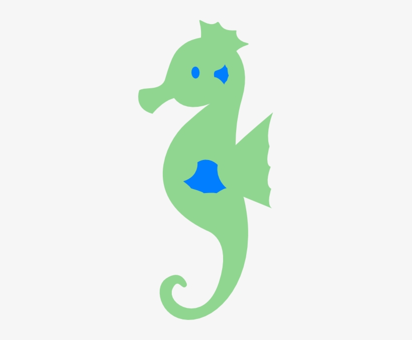Seahorse Free To Use Clip Art - Cute Seahorse Clipart, transparent png download