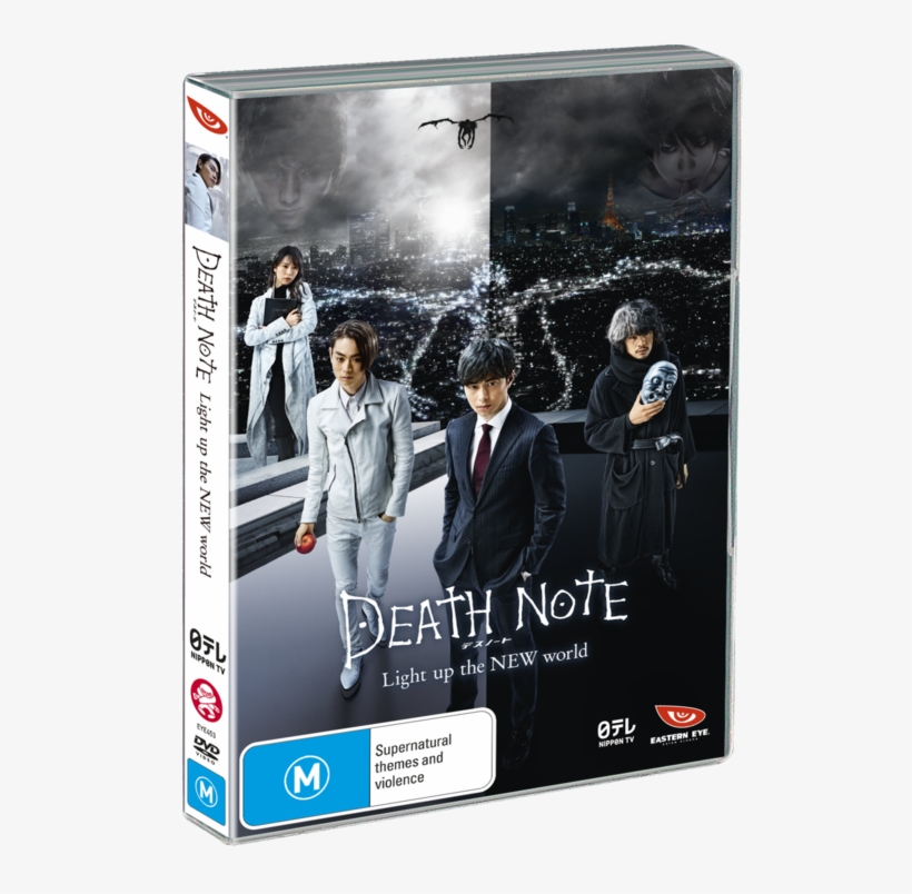 Death Note Light Up The New World - Death Note - Light Up The New World (dvd), transparent png download