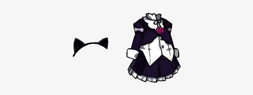 Blackcat Maid Dress 1star - Guns Girl School Dayz Clothes, transparent png download