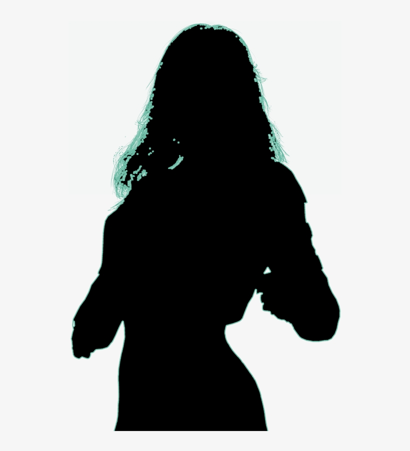Black Canary Silhouette, transparent png download