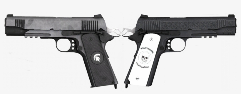 Clipart Library Library 1911 Clip 100 Round - Weapon, transparent png download
