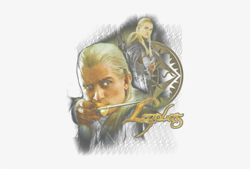 Lord Of The Rings Legolas Men's Tank - Youth: Lord Of The Rings - Legolas, transparent png download