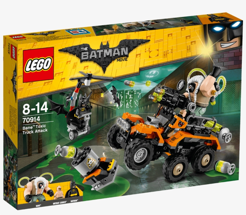 Lego Batman Bane™ Toxic Truck Attack - Lego Batman Movie Bane Toxic Truck Attack, transparent png download