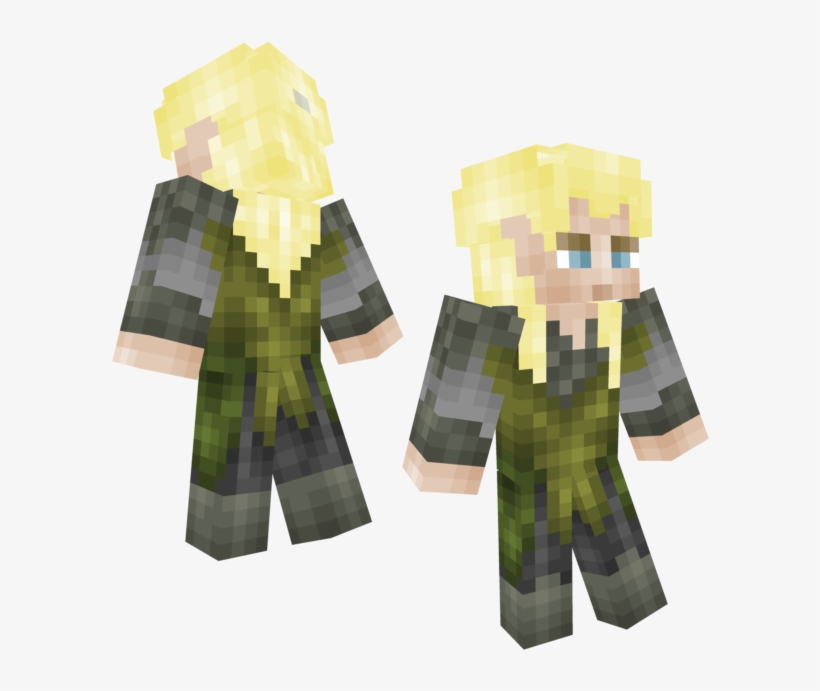 Yay) And I Just Really Love Legolas And Elves, Yeah - Minecraft Legolas Skin, transparent png download