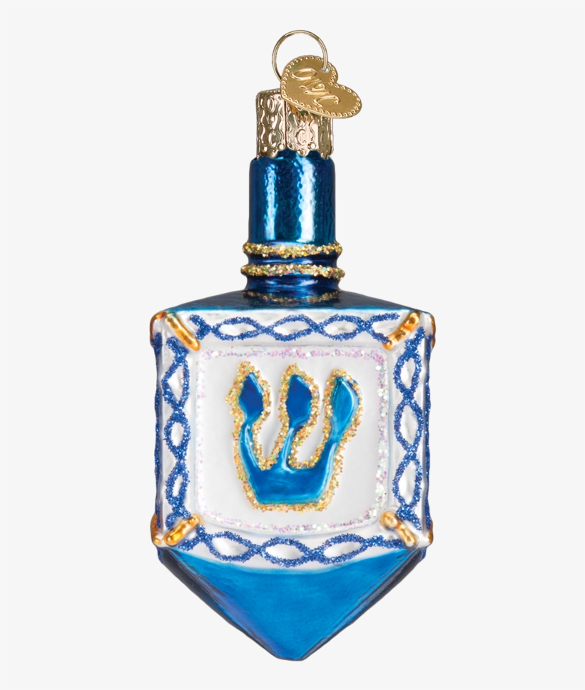 Glass Hanukkah Ornaments - Old World Christmas Pacific Blue Tang Tropical Fish, transparent png download