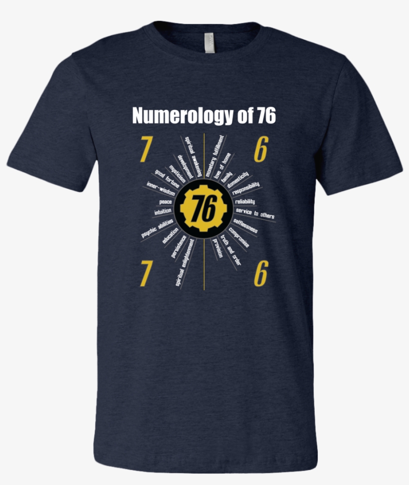 Fallout 76 Numerology Men's T-shirt - Jawbreaker Salt Girl Shirt, transparent png download