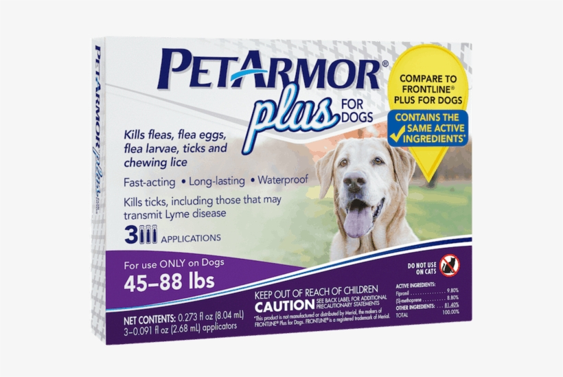 00 For Petarmor® Plus For Dogs - Petarmor Plus, transparent png download