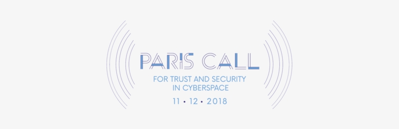 Paris Call Of 12 November 2018 For Trust And Security - Calligraphy, transparent png download