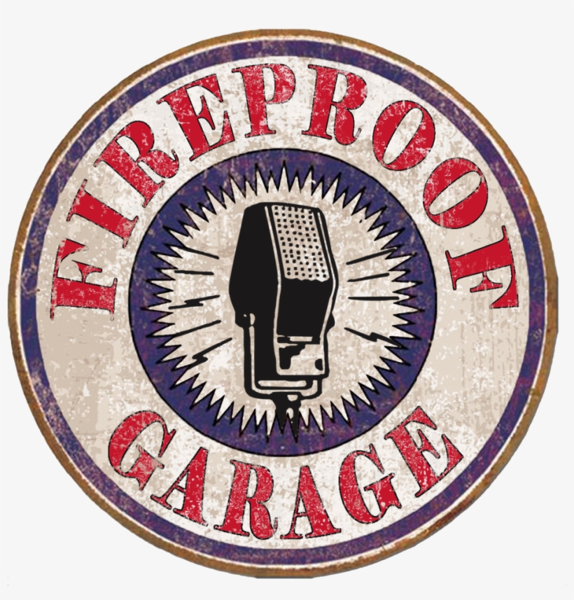 Fireproof Garage Logo V2 2 2 - Shop72 - Red Crown Gas Tin Signs Retro Vintage Gas, transparent png download
