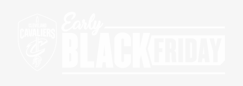 Cavaliers Early Black Friday Logo - Cleveland Cavaliers August 2017-december 2018 17-month, transparent png download