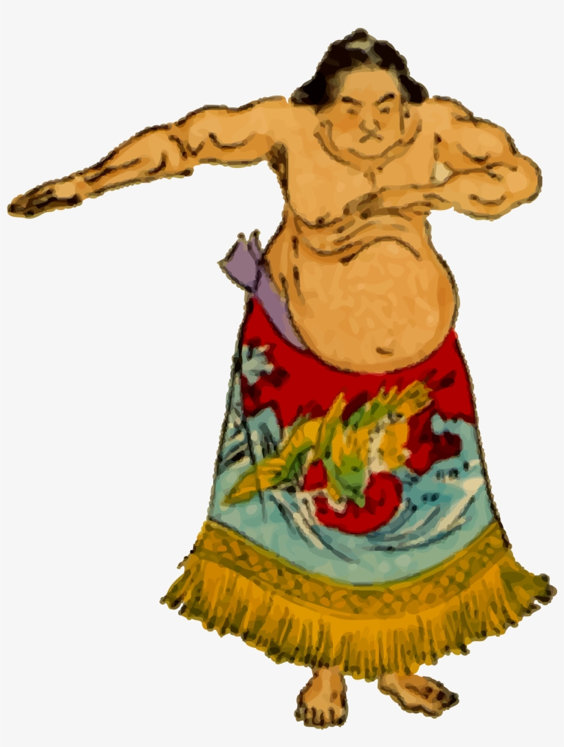 This Free Icons Png Design Of Sumo Wrestler 4, transparent png download