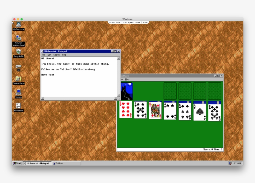 メニューなどもちゃんと動作します。 - Windows 95 W, transparent png download