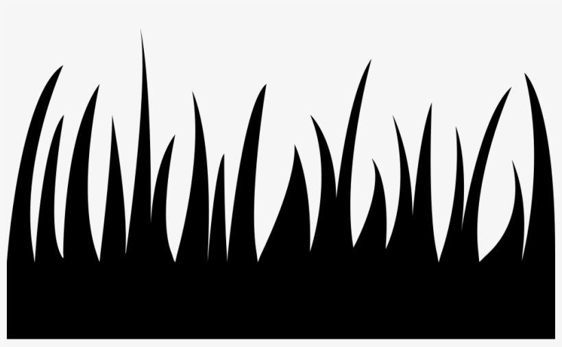 Grass Leaves Silhouette - Portable Network Graphics, transparent png download