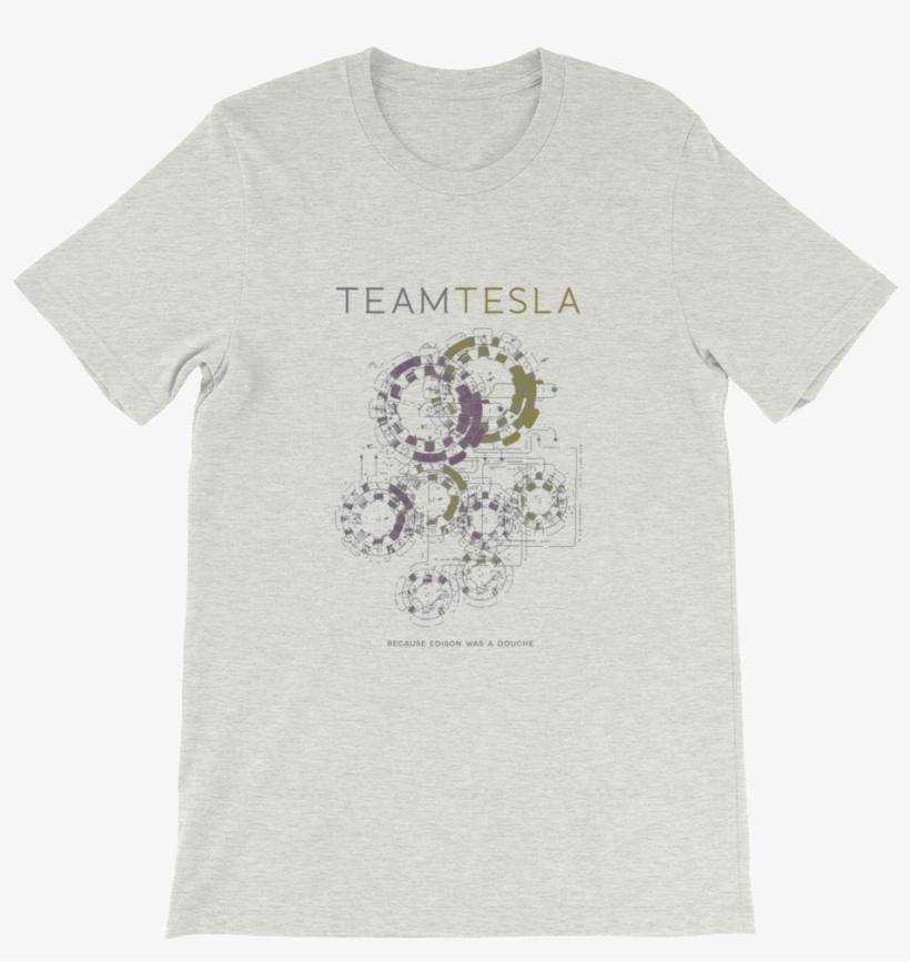 Team Tesla Unisex T-shirt, transparent png download