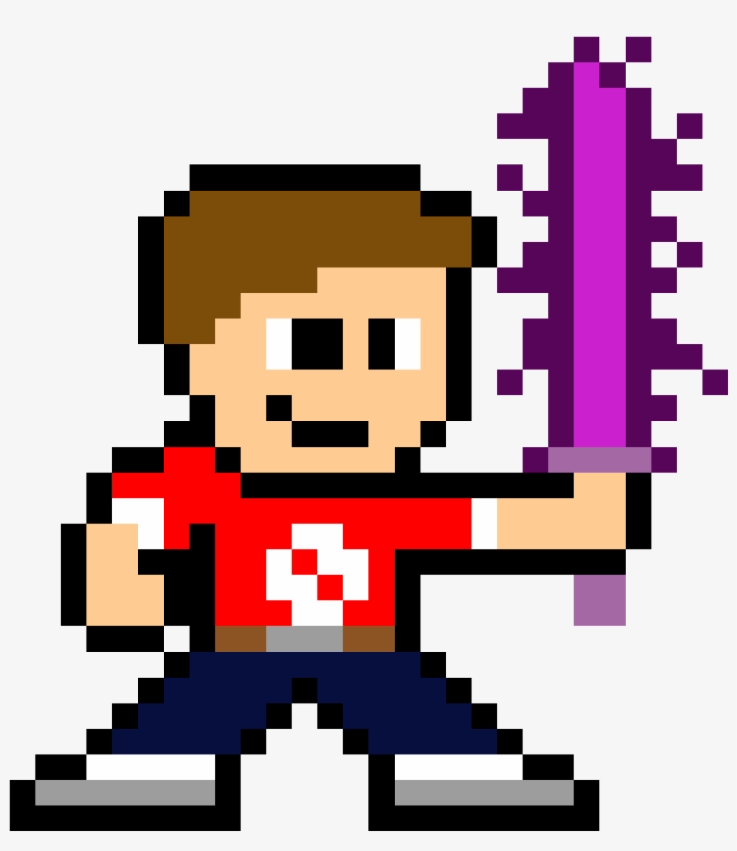 Scott Pilgrim Sprite - Mega Man 11 Sprites, transparent png download