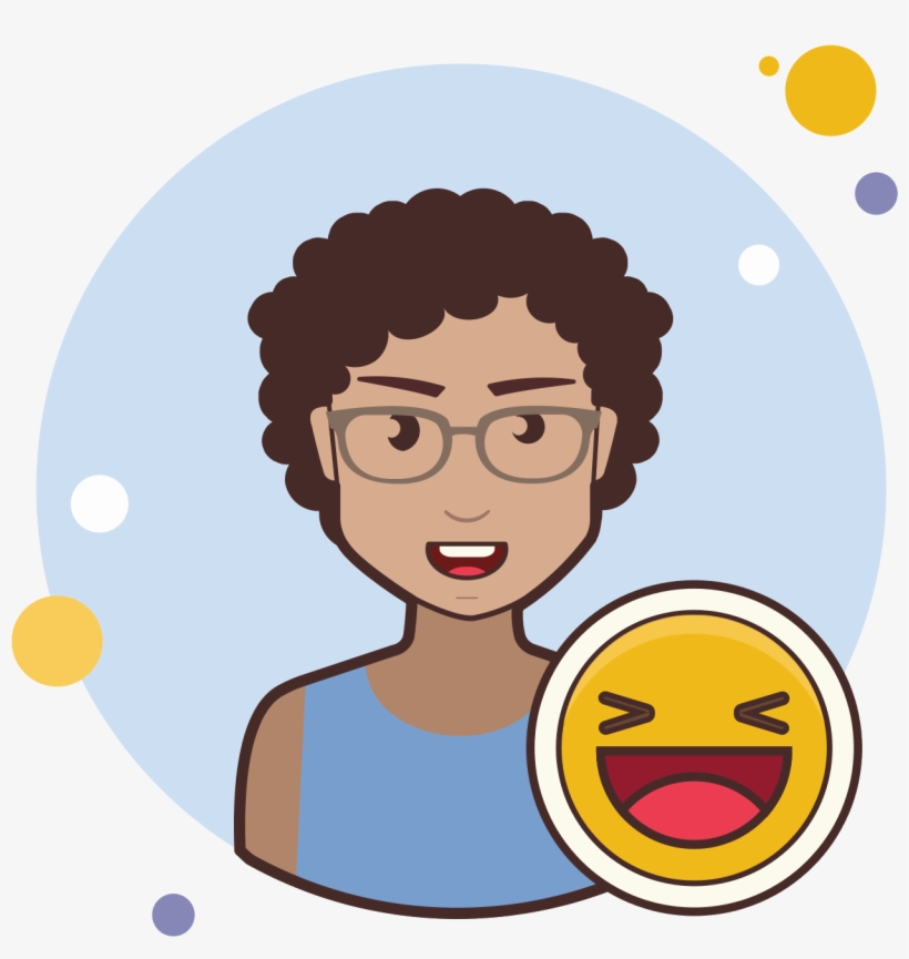 Lol Female Icon - Cartoon, transparent png download