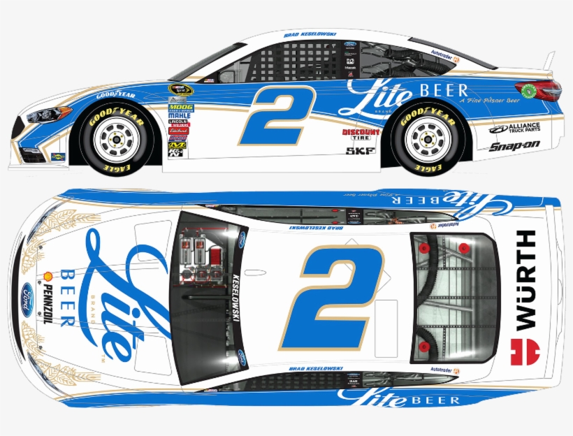 2016 Brad Keselowski 1/64th Miller Lite "darlington - Brad Keselowski 2016 Darlington, transparent png download