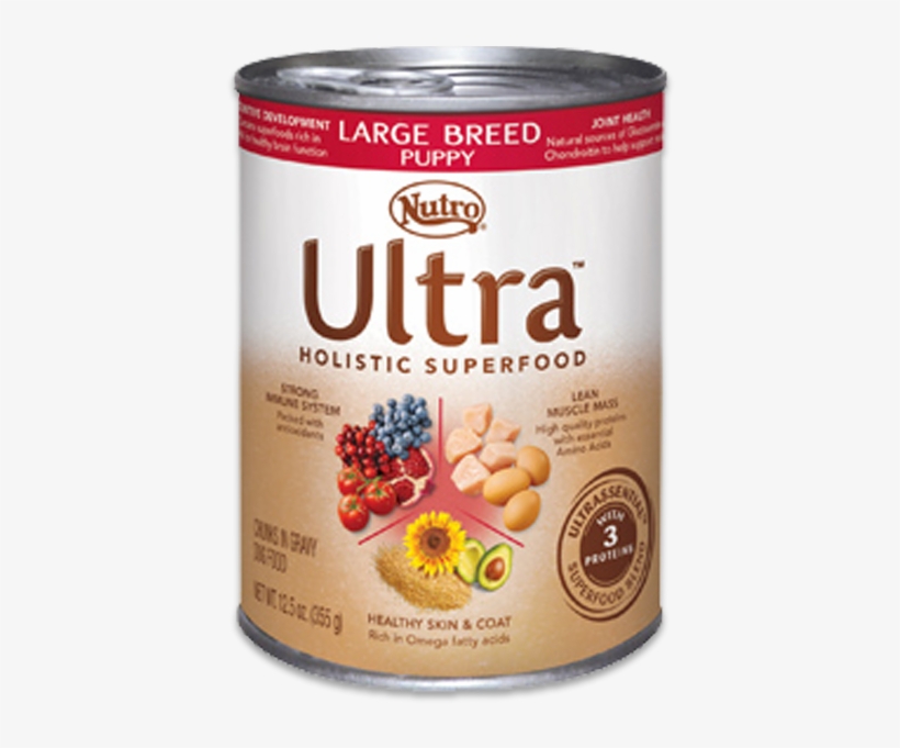 Ultra Large Breed Puppy Canned - Nutro Ultra Senior Canned Dog Food 12.5 Ounces By Nutro, transparent png download