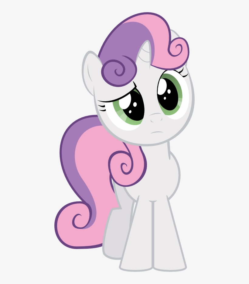 File 141443910340 - Sweetie Belle Confused, transparent png download