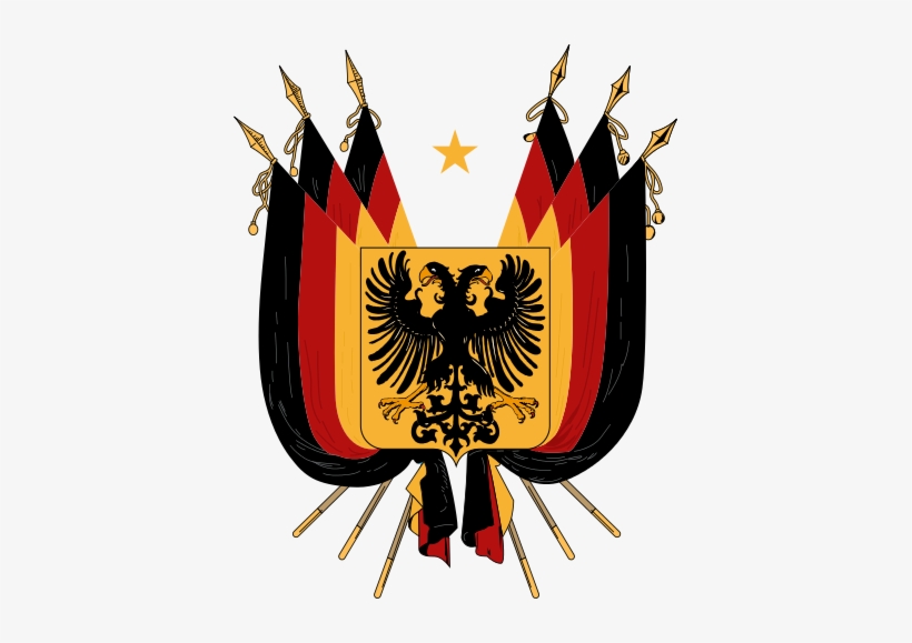 Coat Of Arms Of The Short-lived German Empire 1848/49 - Germany Coat Of Arms, transparent png download