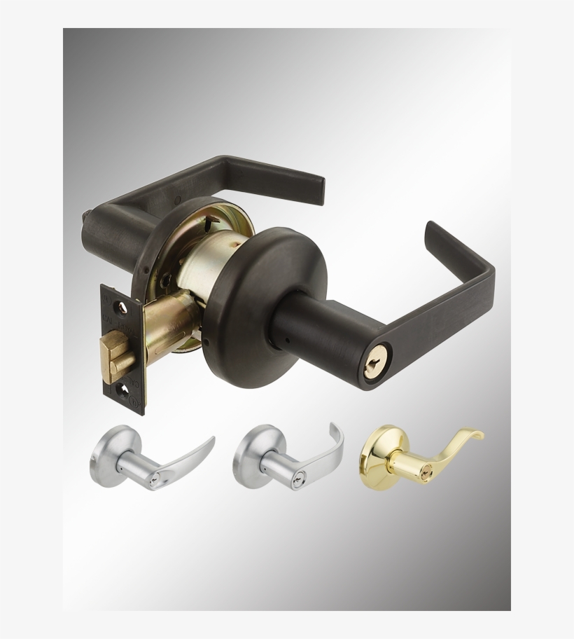 Challenger Series - Cal Sg20 Us10b Privacy Grade 2 Lever Lockset Cal-royal, transparent png download