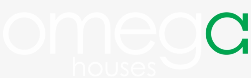 Omega Houses Logo White Green, transparent png download