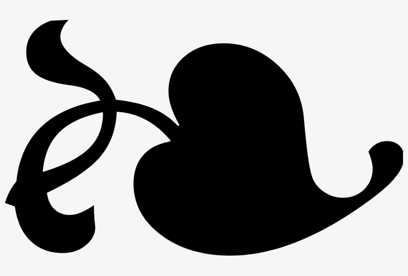 320 × 190 Pixels - Rotated Floral Heart Bullet, transparent png download
