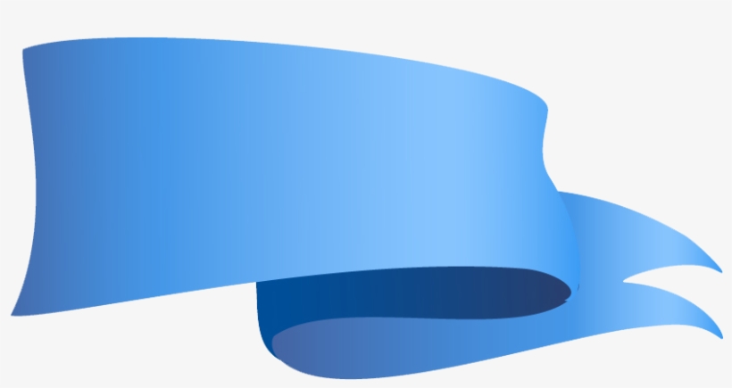 Blue Banner Png Transparent Images - Portable Network Graphics, transparent png download