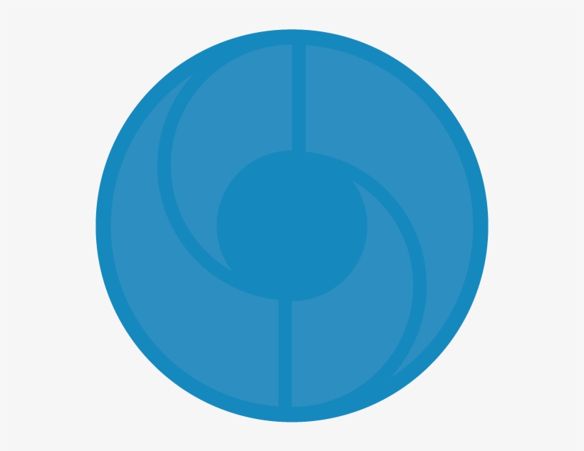 Banner Blue Circle Bg - Tag Circle Png, transparent png download
