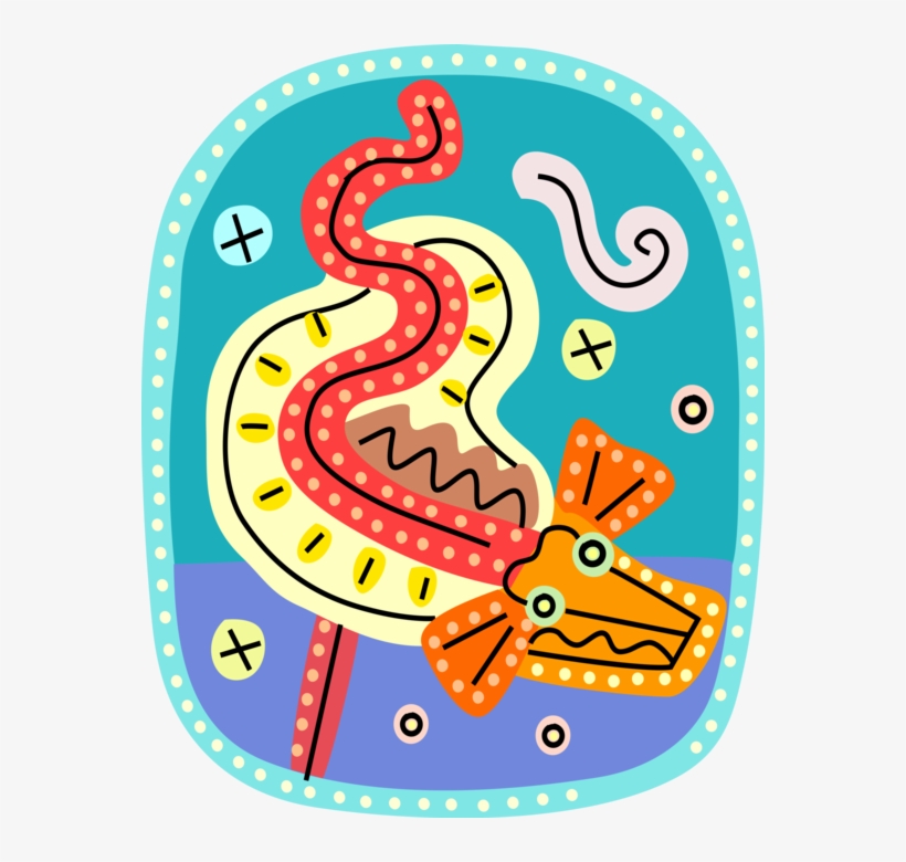 Vector Illustration Of Chinese Mythological Dragon - Illustration, transparent png download