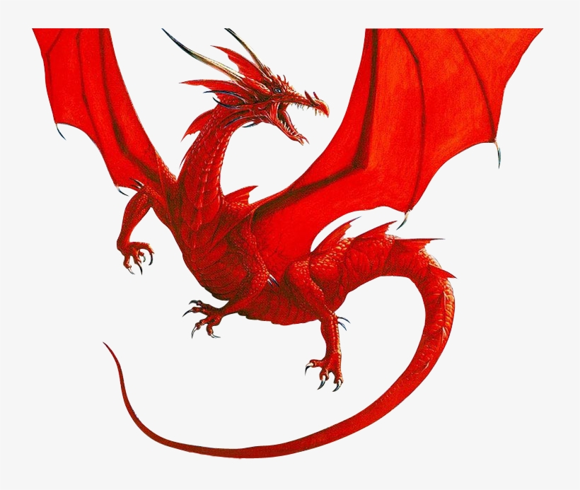 Free Download Red Dragon Vector Clipart Chinese Dragon - Red Dragon Png