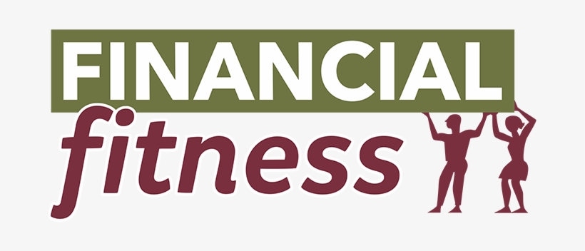 Financial Fitness With Two Stick Figures Holding The - Financial Fitness, transparent png download