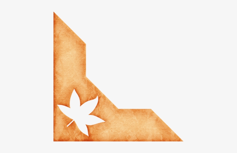 Jss Almostfall Photocorner Orange - Construction Paper, transparent png download